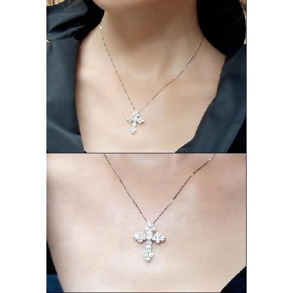 ペンダントネックレス 豪華 大特価 K18YG PG WG 1.0ct ダイヤモンド