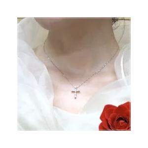 ペンダントネックレス K18YG PG WG 0.4ct バケットカット ダイヤモンド