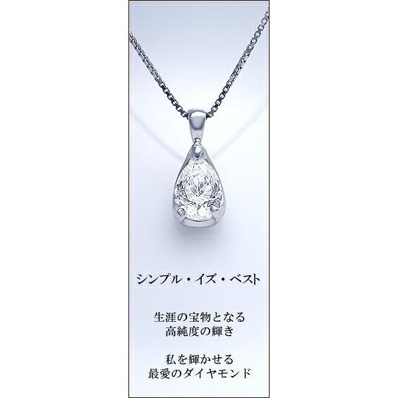 ペンダントネックレス 中央宝石研究所 鑑定書 pt900 1.0ct ペア