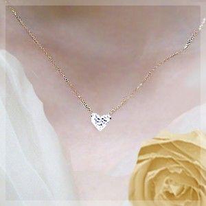 ペンダントネックレス 中央宝石研究所 鑑定シート 鑑定書 K18YG PG WG 0.5ctup ハートカット SI〜VSクラス 無色透明 H〜Dカラー ソーティングダイヤモンドの画像
