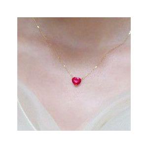 ペンダントネックレス あすつく 大特価 K18PG 約1.20ct ハート