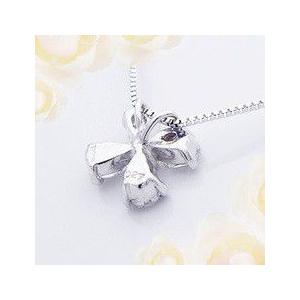 ペンダントネックレス K18YG PG WG 0.27ct ペアシェイプ 雫 