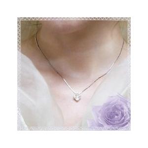 ペンダントネックレス あすつく 豪華 pt900 1.0ct フラワー