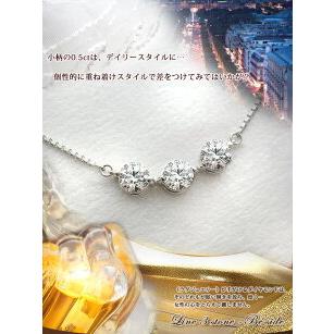ペンダントネックレス 中央宝石研究所 鑑定書 ソーティングダイヤ