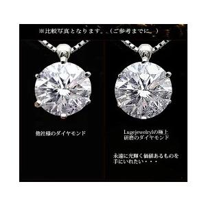 ペンダントネックレス pt900 0.7ct〜0.80ct 一粒ダイヤモンド SIクラス GOOD〜VERYGOOD 透明感溢れる輝きを放つダイヤモンドの画像