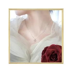 ペンダントネックレス あすつく Pt900 0.22ct オープンハート