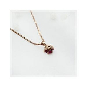 ペンダントネックレス あすつく 大特価 K18ピンクゴールド 0.17ct  