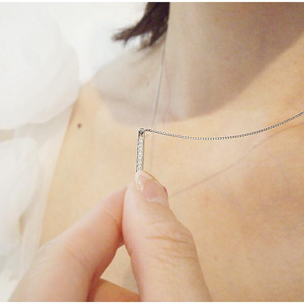ペンダントネックレス K18YG PG WG 1.0ct ダイヤモンド エタニティ 