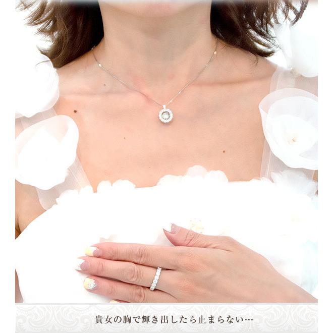 ペンダントネックレス 中央宝石研究所 鑑定書付 pt900 1.74ct サークル ダンシングダイヤモンド H〜Dカラー 無色透明 VS〜SIクラス GOOD〜EXCELLENT H&C｜lugejewelry｜05