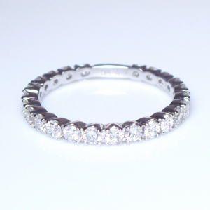ダイヤモンドリング 大特価 K18YG PG【1.0ct】ダイヤモンド エタニティ 