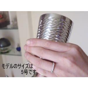 ダイヤモンド リング pt900 pt950 0.1ct 指輪 ピンキー SIクラス F〜D