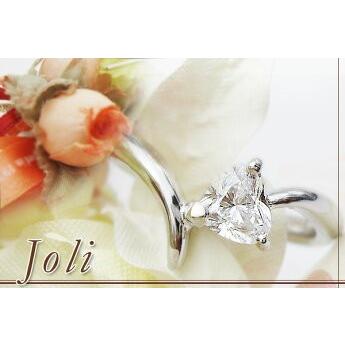 ダイヤモンドリング pt900 pt950 0.5ctup ハートカット ダイヤモンド