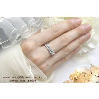 赤字PT900 ダイヤトータル0.50デザインリング 美品！Pt900 ダイヤ リング 0.5ct VSクラス