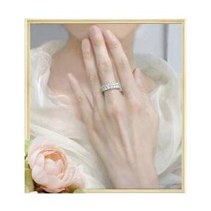 ダイヤモンドリング【完全無色透明Fカラー・高級台座無垢使用】pt950 0.77ct エタニティリング『Eternity』SIクラス F〜Dカラー 無色透明 GOOD〜VERYGOOD_7