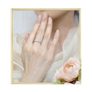 ダイヤモンドリング K18YG PG WG 0.77ct ダイヤモンド エタニティ  