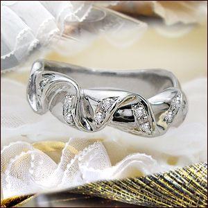 ダイヤモンド リング K18YG PG WG 0.06ct『Modern』SIクラス F〜D  