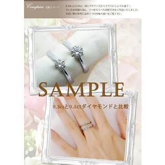 ダイヤモンドリング 中央宝石研究所 鑑定書 pt950 0.59ct 一粒リング