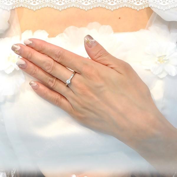 ダイヤモンドリング 中央宝石研究所 鑑定書 pt950 0.3ct 一粒リング 