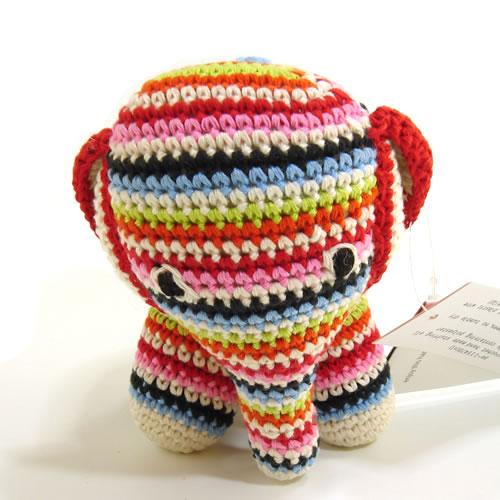 アンクレール (Anne-Claire Petit)　ぬいぐるみ　ちび象　ニューマルチカラー | 