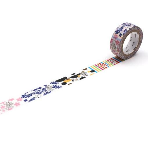 【メール便OK】カカモ井加工紙 mt リサラーソン　マイキーパターン　 マスキングテープ マステ | Lisa Larson