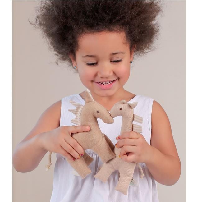 ぬいぐるみ　キリン（たてがみ付き）　【ゼンガー/SENGER】 センガー　ホットパック　オーガニック　コットン pure nature animal giraffe |  | 03