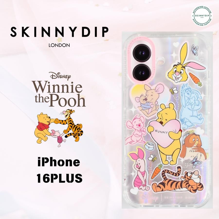 iPhone16PLUS ケース プーさん SKINNYDIP スキニーディップ iPhone16PLUS ケース プーさん SKINNYDIP スキニーディップ