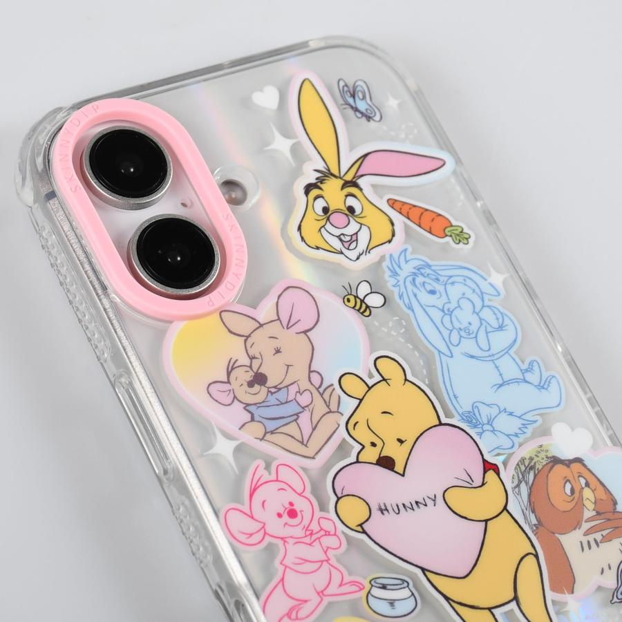 iPhone16 ケース プーさん SKINNYDIP スキニーディップ iPhone16 ケース プーさん SKINNYDIP スキニーディップ