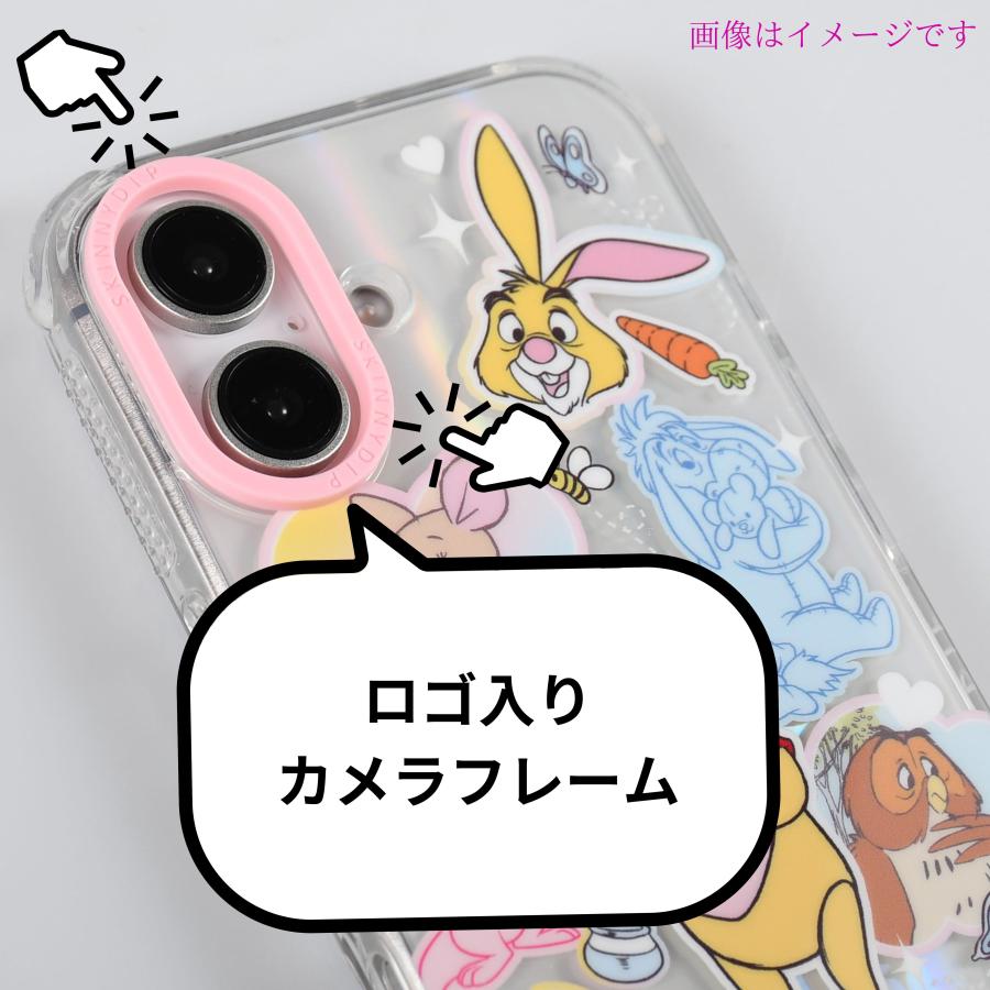 iPhone16 ケース プーさん SKINNYDIP スキニーディップ iPhone16 ケース プーさん SKINNYDIP スキニーディップ