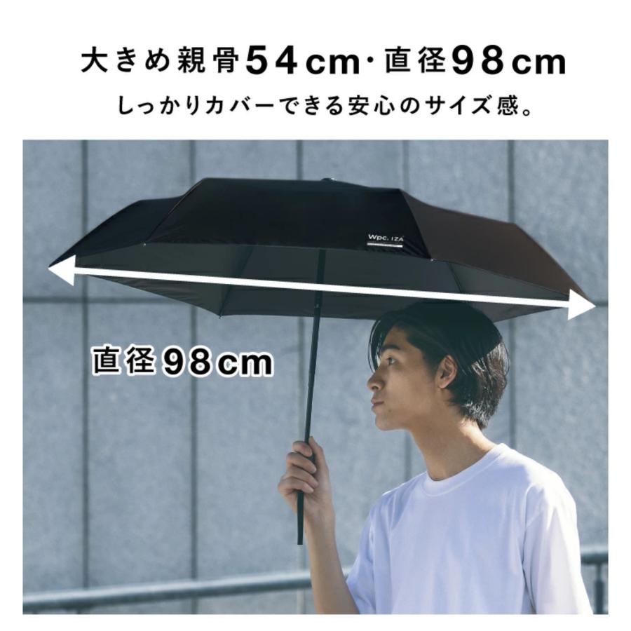 wpc.IZA 折りたたみ傘 AUTOMATIC&SAFE 日傘 雨傘 晴雨兼用 ユニセックス 自動開閉 ワンタッチ 遮光 軽量 コンパクト 通勤 通学 プレゼント | Wpc. IZA | 10