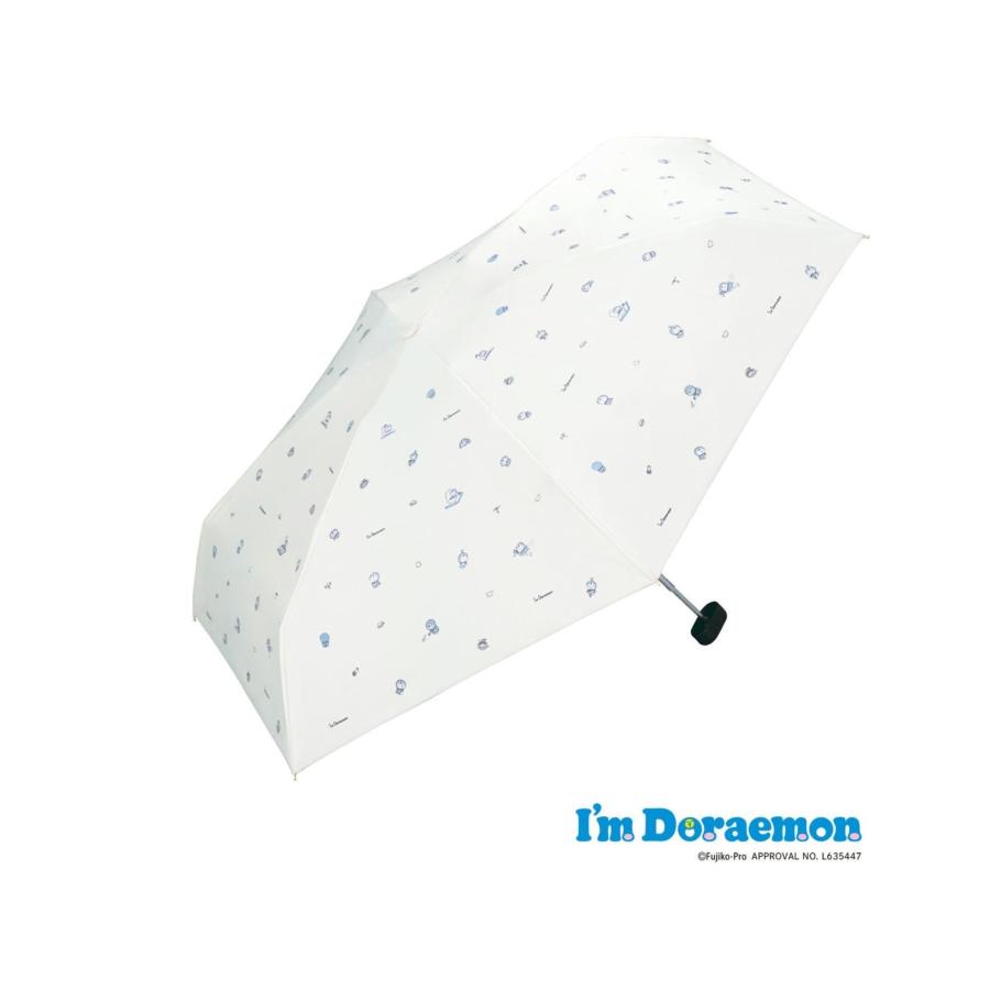 ドラえもん 遮光ドラえもんフェイスポーチ ミニ Wpc. 送料無料 ギフト お祝い プレゼント 日傘 折りたたみ傘 晴雨兼用　アイムドラえもん | Wpc. | 01