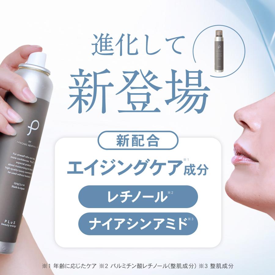 PLuS（プリュ） 化粧水 ミスト メンズ レチノール ナイアシンアミド