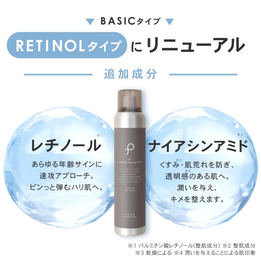 PLuS（プリュ） パック エイジングケア フェイスパック ミスト化粧水