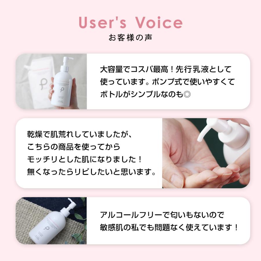 PLuS（プリュ） 乳液 大容量 詰め替え 保湿 高浸透 敏感肌 先行導入
