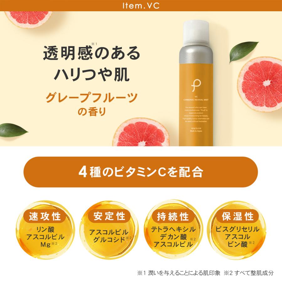 PLuS（プリュ） 化粧水 ミスト 保湿ミスト メンズ レチノール