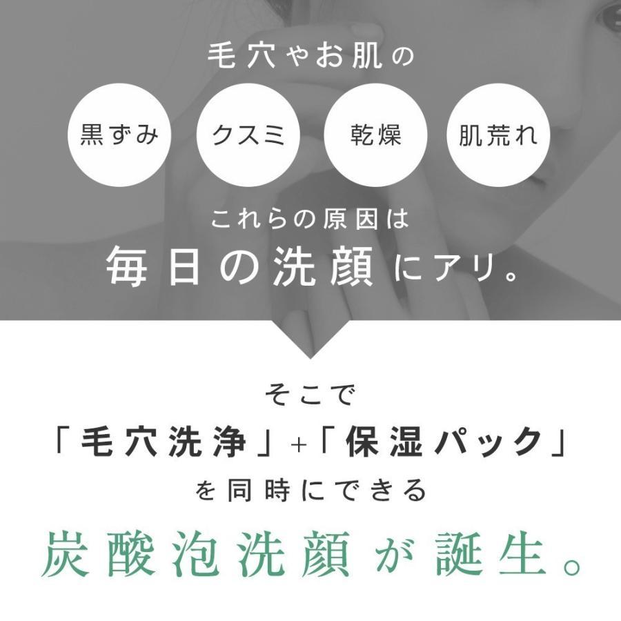 45%OFF 洗顔フォーム 泡洗顔 パック 炭酸洗顔 毛穴 濃密泡 プリュ カーボニック クリーニング パック 2本セット ポイント利用 | PLuS（コスメ） | 04