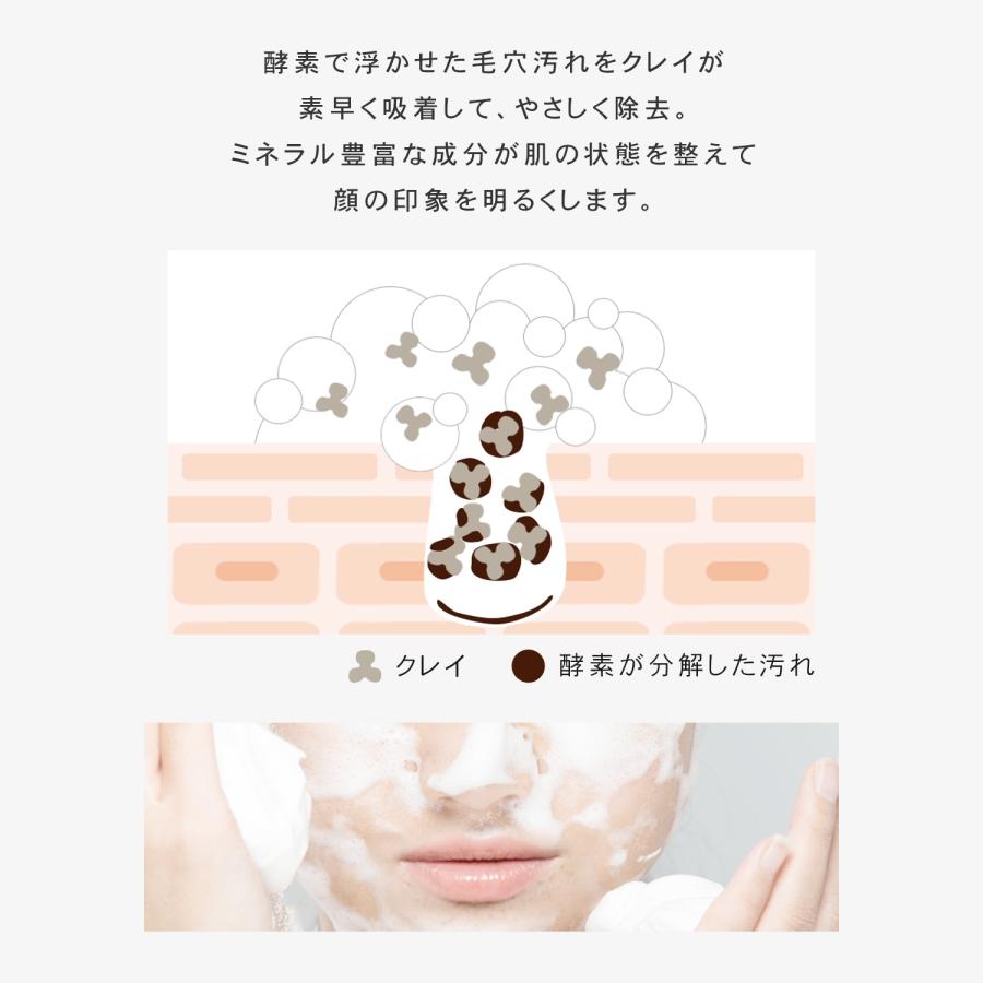PLuS（プリュ） 酵素洗顔 大容量 個包装 パウダー 洗顔 毛穴 黒ずみ 角