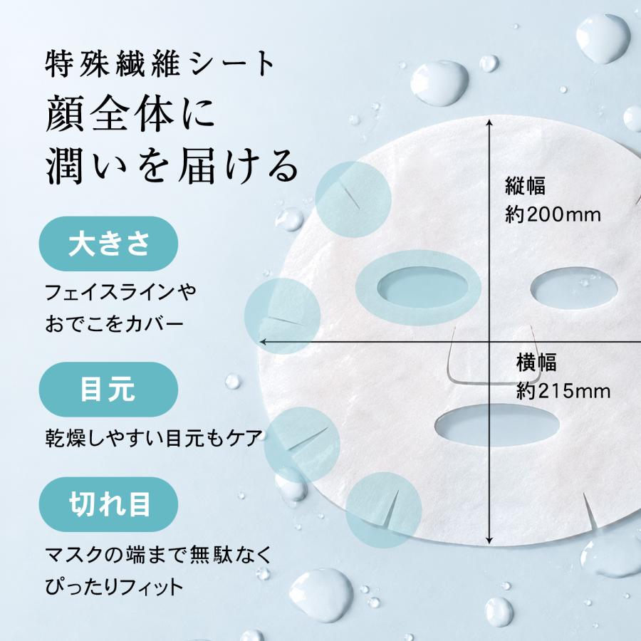 PLuS（プリュ） シートマスク 大容量 パック 保湿 プラセンタ