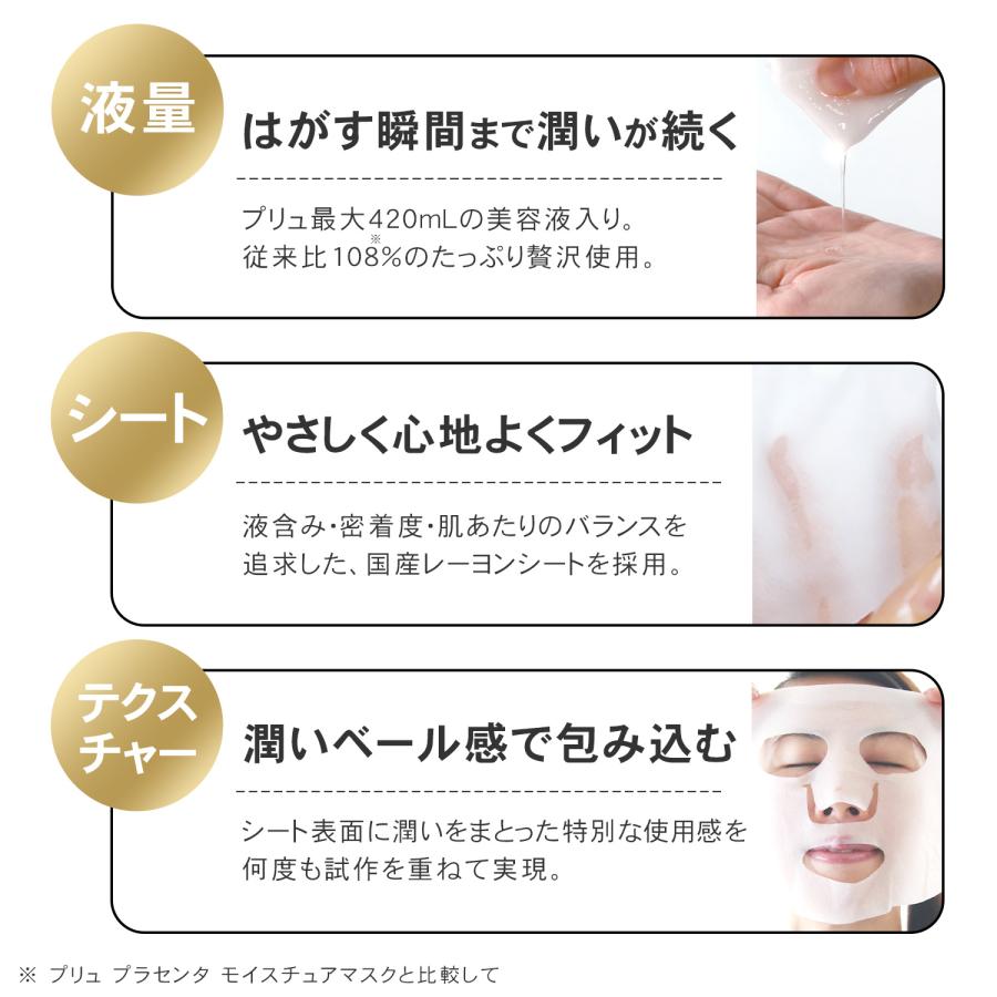 パック 大容量 美白 ナイアシンアミド グルタチオン シートマスク プリュ エフェクトショット NIACINマスク 30枚入×2点セット 新商品 ポイント利用 | PLuS（コスメ） | 09