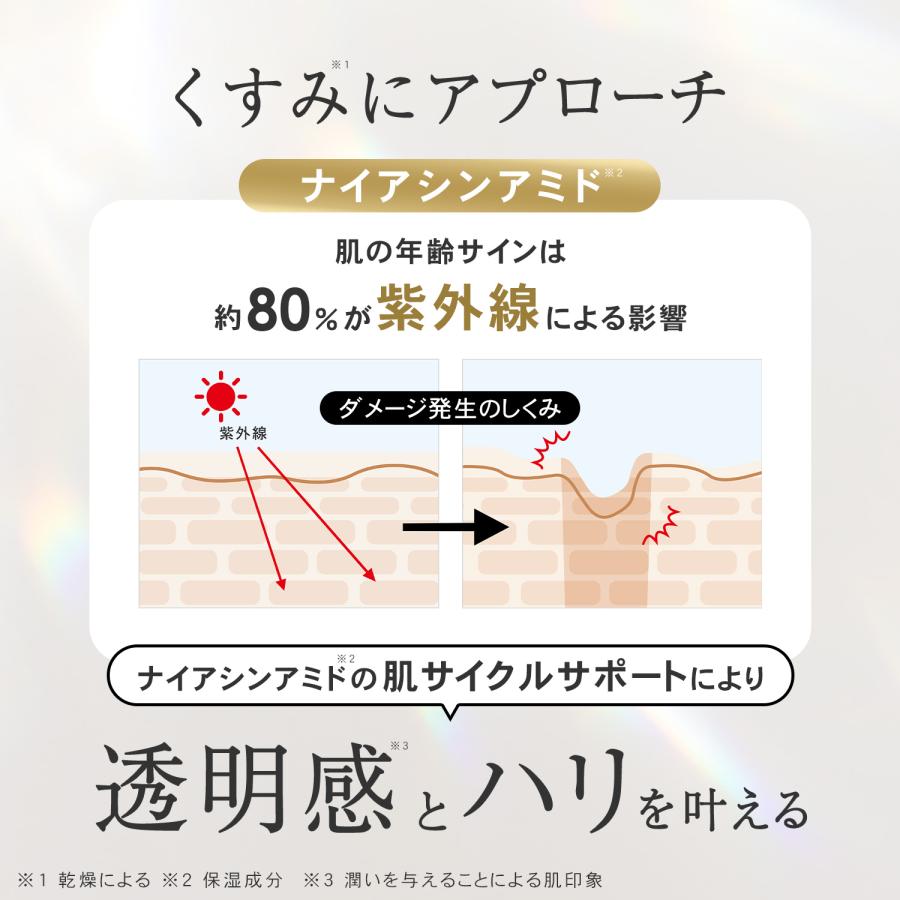 パック 大容量 美白 ナイアシンアミド グルタチオン シートマスク プリュ エフェクトショット NIACINマスク 30枚入×2点セット 新商品 ポイント利用 | PLuS（コスメ） | 03