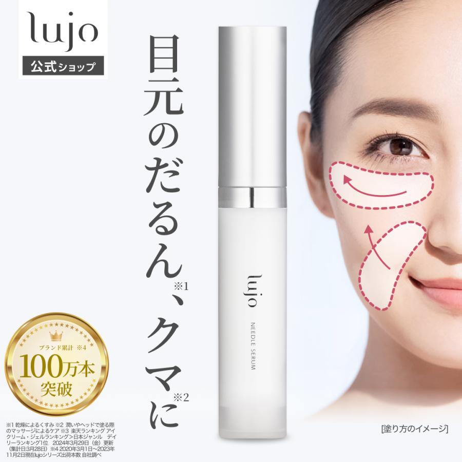 lujo アイクリーム 12g 日本製 lujo（ルジョー） 【公式】ニードルセラム 渡辺美奈代絶賛 針美容液