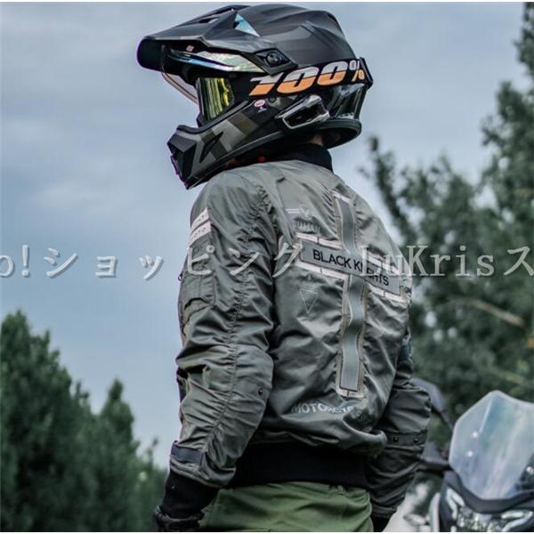 セール！ 春秋 DUHAN バイクジャケット メンズ レーシングウエア MA-1 格好いい フライトジャケットブルゾン ライダースブルゾン ライディング｜lukris-store｜04