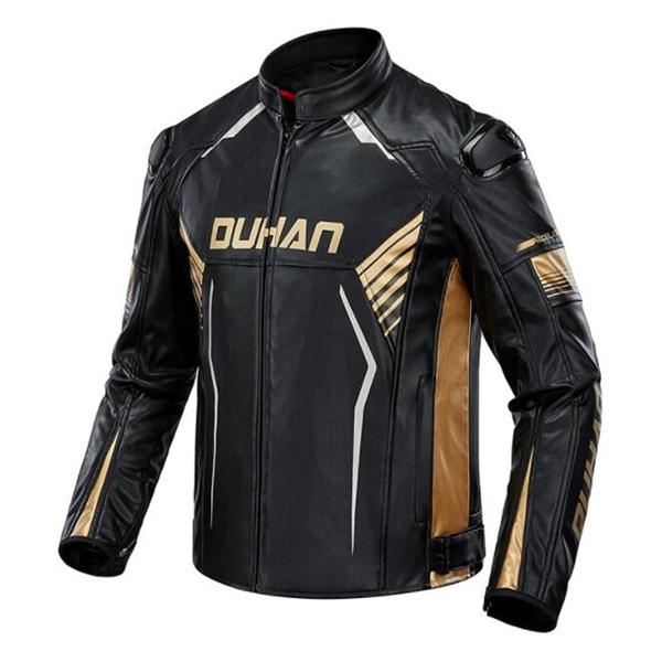 セール！ 秋冬 DUHAN バイクジャケット メンズ レディース 中綿脱着可
