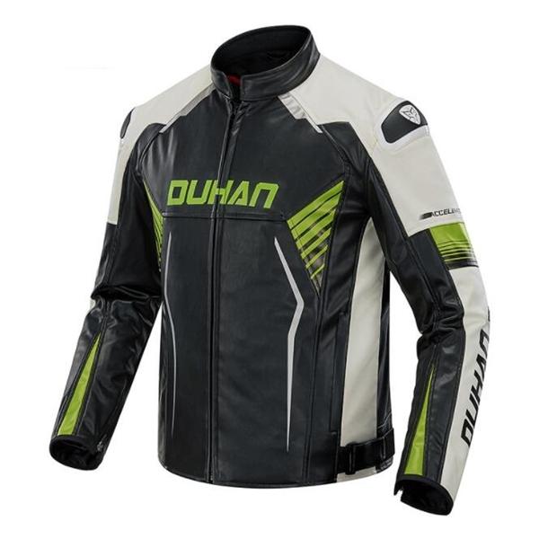 セール！ 秋冬 DUHAN バイクジャケット メンズ レディース 中綿脱着可