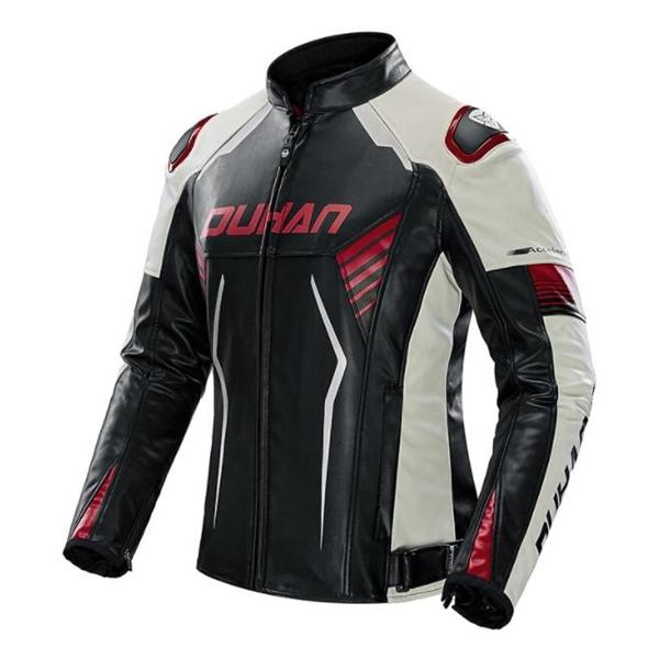 セール！ 秋冬 DUHAN バイクジャケット メンズ レディース 中綿脱着可