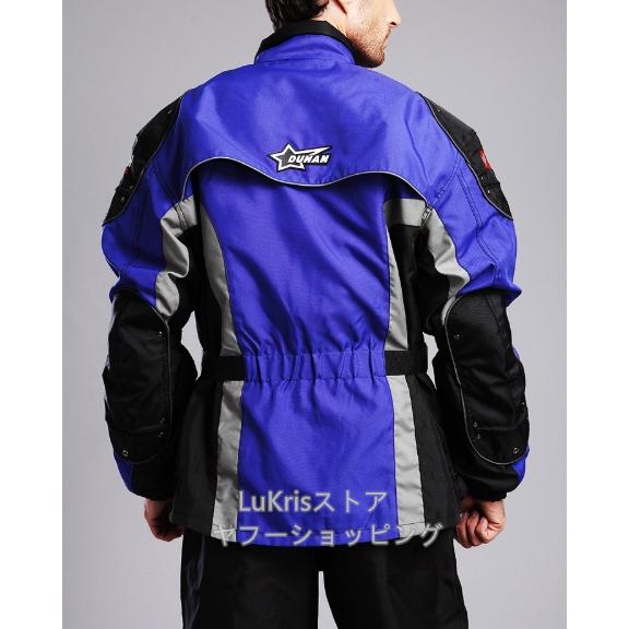 DUHAN バイクジャケット メンズ レーシングパンツ ライダースブルゾン