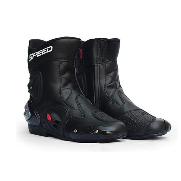 SALE! ツーリングブーツ メンズ オフロード レーシングブーツ バイク用