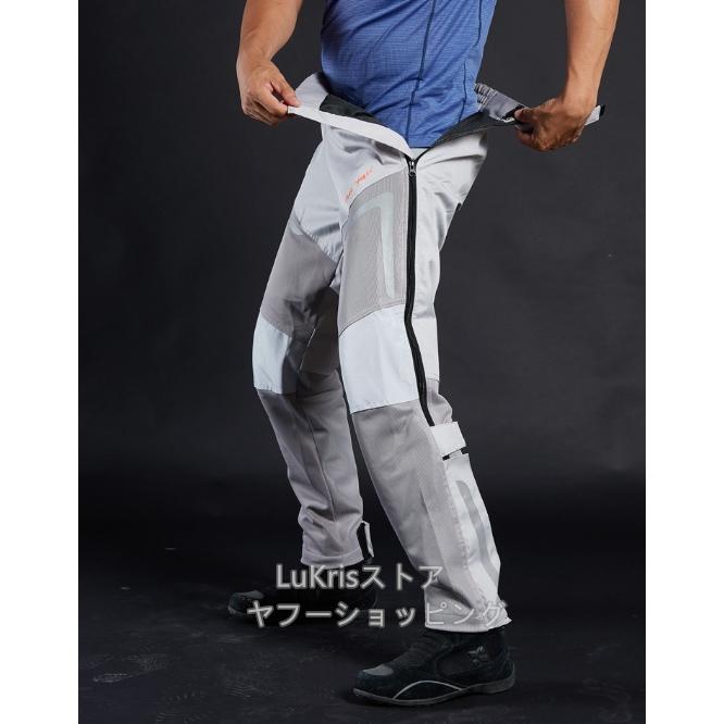 ラスト①メンズメッシュパンプ　半袖　 Lサイズ　ライトグレー SALE! メッシュ メンズ レーシングパンツ サイドフルオープン