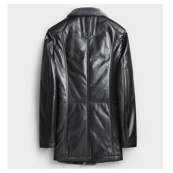 SALE~ 本革 ジャケット コート メンズ レザー革ジャン ヒツジ皮 リアル