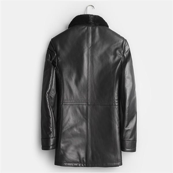 新品SALE! ラム革 シープスキン コート メンズ 男性 通勤 ビジネス