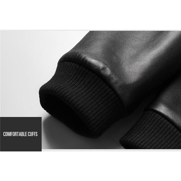 SALE! 本革 ジャケット スタジャン スタジアム ジャンパー 高級品 防寒